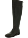 Franco Sarto Ldaya Wc Womens Leather Stacked Heel Knee-high Boots In Multi
