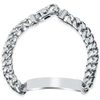 POMPEII3 MEN'S CUFFED LINK 14K GOLD (60GRAM) OR PLATINUM (96GRAM) 8-11MM BRACELET 8.5"