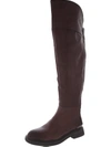 Franco Sarto Battina Womens Leather Block Heel Over-the-knee Boots In Multi