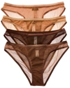 Cosabella 4pk Soire Confidence Bikini In Multi