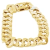 Pompeii3 Men's Cuban Link 14k Gold (69gram) Or Platinum (112gram) 14mm Bracelet 9.5" In Multi