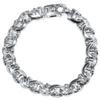 Pompeii3 Men's Designed Link 14k Gold (62gram) Or Platinum (100gram) 10.5mm Bracelet 8.25 In Multi