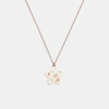 COACH OUTLET Coach Outlet Wildflower Resin Pendant Necklace