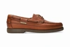 MEPHISTO Men's Hurrikan Boat Shoes In Hazelnut