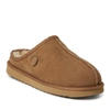 Dearfoams Men's Fireside By Grafton Genuine Shearling Clog Slipper In Pink