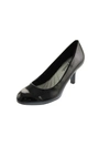 EASY STREET PASSION WOMENS PATENT ROUND TOE DRESS PUMPS