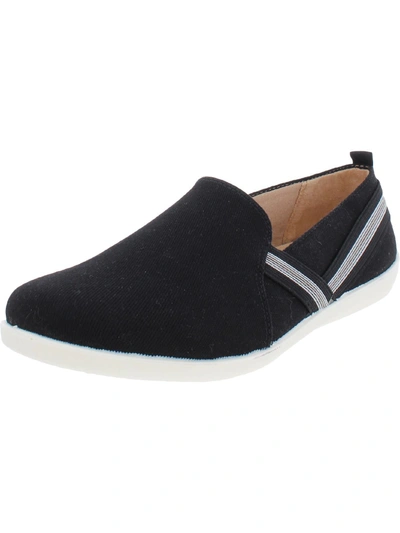 Lifestride Namaste Womens Slip On Comfort Casual And Fashion Sneakers In Black