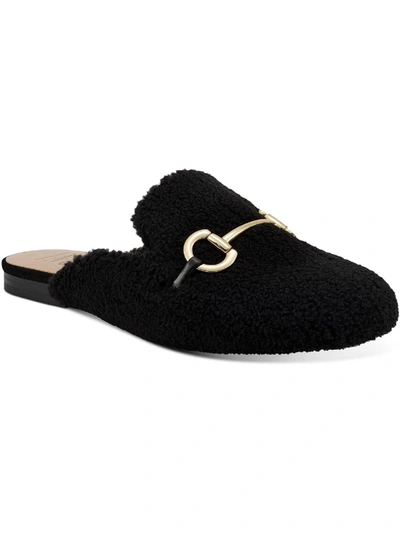 Inc Gineen Womens Faux Shearling Slip On Mules In Multi