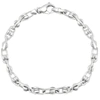 Pompeii3 Men's Link 14k Gold (27gram) Or Platinum (44gram) 5mm Bracelet 8.75" In Multi
