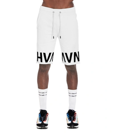 Hvman French Terry Sweat Shorts In White