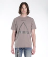 Hvman Triangle Logo Cotton Graphic Tee In Multi