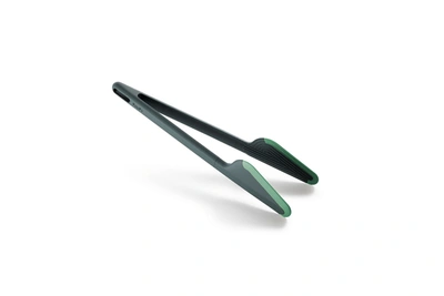 Lekue Silicone Cooking And Serving Tongs In Green