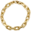 Pompeii3 Men's Link 14k Gold (90gram) Or Platinum (144gram) 10mm Bracelet 9.25" In Multi
