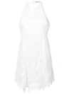 ALICE AND OLIVIA EMBROIDERED FLARED DRESS,CC705D6151512128108