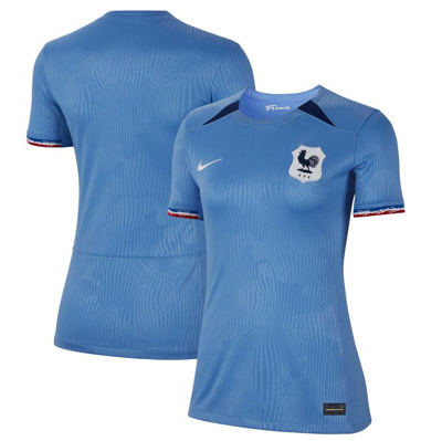 Nike Fff 2023 Stadium Home  Women's Dri-fit Soccer Jersey In Blue