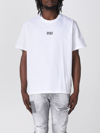 Dsquared2 Icon Logo Printed Cotton Jersey T-shirt In White