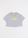 Fendi T-shirt  Kids Kids Color Grey