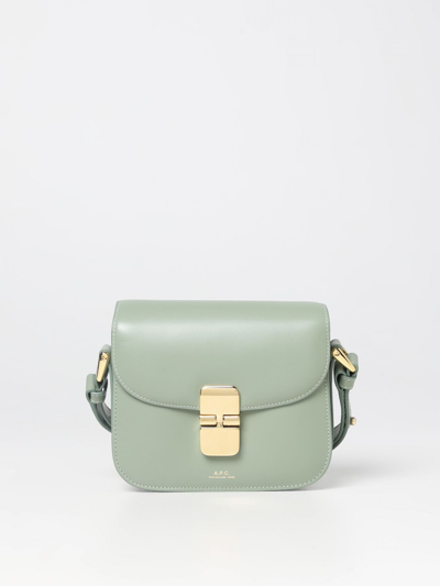 Apc Mini Bag A.p.c. Woman Color Green In Green