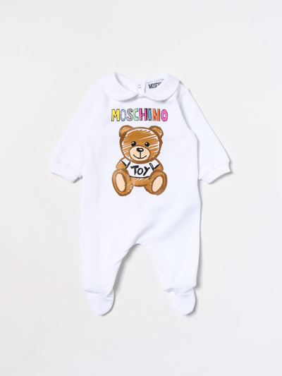 Moschino Baby Bodysuit  Kids Color White
