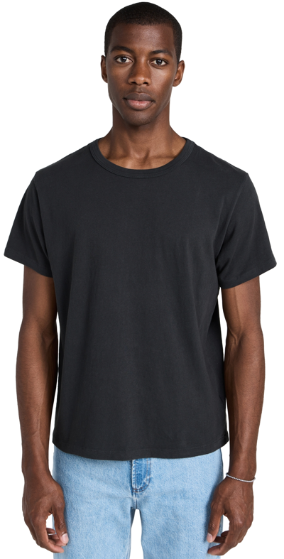RE/DONE CLASSIC TEE AGED BLACK
