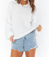 SHOW ME YOUR MUMU Pismo Sweater In White Knit