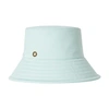 Loro Piana Zita Linen Bucket Hat In Aquamarine