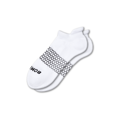 Bombas Solids Ankle Socks In White