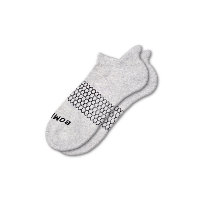Bombas Solids Ankle Socks In Grey