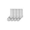 Bombas Solids Calf Sock 4-pack In Grey