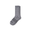 Bombas Marl Calf Socks In Marled Light Charcoal