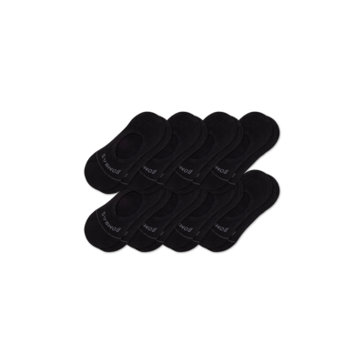 Bombas Lightweight No Show Sock 8-pack In Black