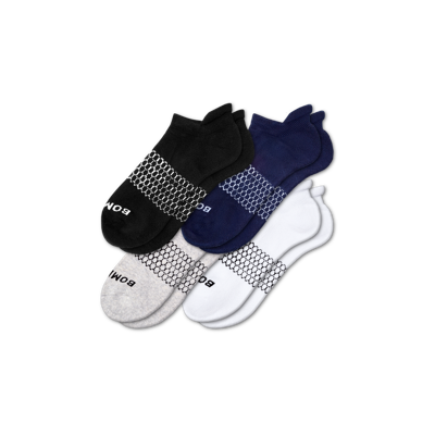 Bombas Solids Ankle Sock 4-pack In Mixed