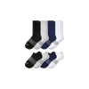 Bombas Calf & Ankle Sock 8-pack In Mixed