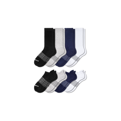 Bombas Calf & Ankle Sock 8-pack In Mixed