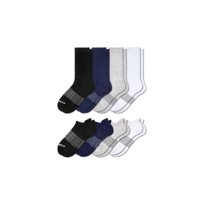 Bombas Calf & Ankle Sock 8-pack In Mixed