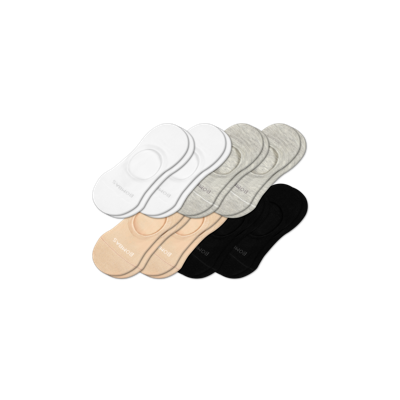 Bombas Lightweight No Show Socks 8-pack In Mixed