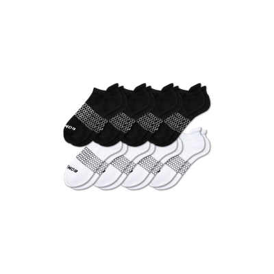Bombas Ankle Sock 8-pack In Black White
