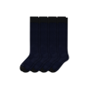 Bombas Dress Knee High Solid Sock 4-pack In Midnight Navy
