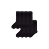 Bombas Lightweight Calf Sock 8-pack In Black