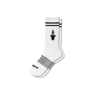 Bombas Originals Calf Socks In White