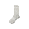 Bombas Originals Calf Socks In Light Grey
