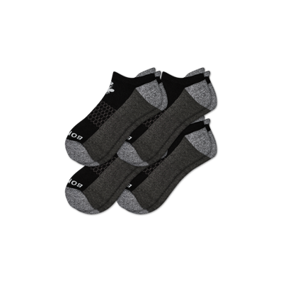 Bombas Originals Ankle Sock 4-pack In Charcoal Black