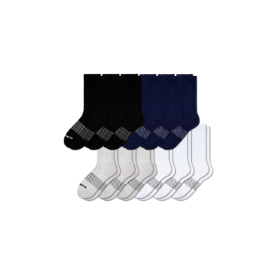 Bombas Calf Sock 12-pack In Mixed Solids