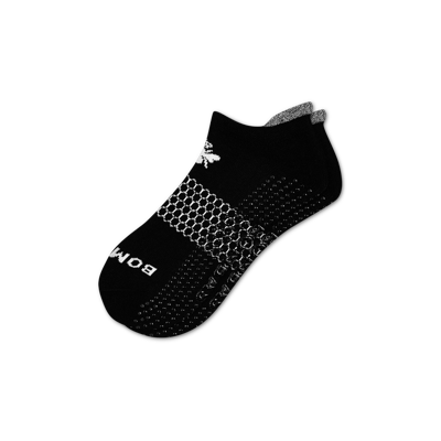 Bombas Gripper Ankle Socks In Black