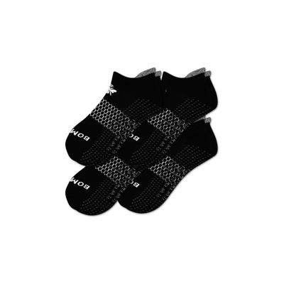 Bombas Gripper Ankle Sock 4-pack In Black