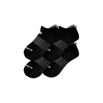 Bombas Grippers Ankle Sock 4-pack In Black