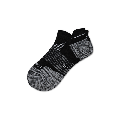 Bombas Running Ankle Socks In Black