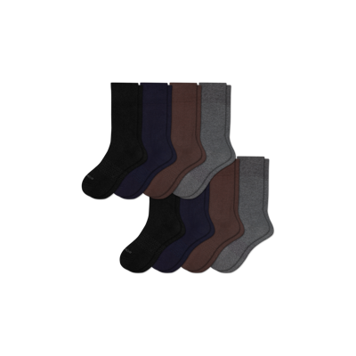 Bombas Dress Calf Sock 8-pack In Mixed