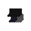 Bombas Dress Calf Sock 12-pack In Black Navy Charcoal