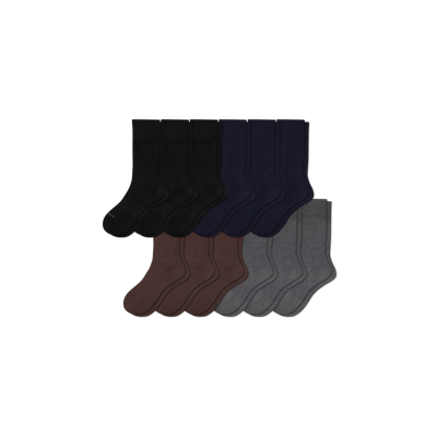 Bombas Dress Calf Sock 12-pack In Mixed